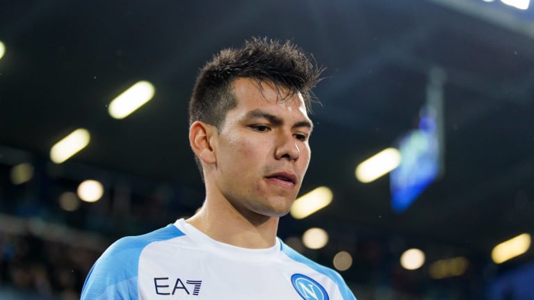 Se encienden las alertas por el Chucky Lozano en el Napoli
